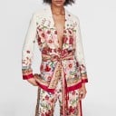 Blazer fleuri pour femmes 2