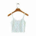 Dámský květovaný crop top 2