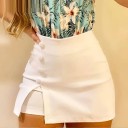 Top y falda de mujer con estampado floral A2630 4