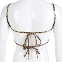 Dámský leopardí crop top A1184 5
