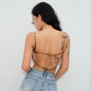 Dámský leopardí crop top A1184 6