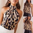 Top de leopardo para mujer A160 2