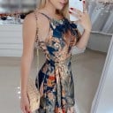 Sommar jumpsuit för kvinnor med remmar A2034 3