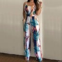 Sommaroverall dam med tryck A2068 2