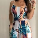 Sommaroverall dam med tryck A2068 3