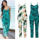 Sommar jumpsuit för kvinnor med spaghettiband 3
