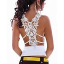 Top de verano de mujer con escote alto A1000 4