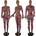 Kamouflage jumpsuit för kvinnor A2549 4