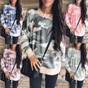 Suéter de camuflaje para mujer 6