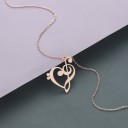 Halsband med trippelklav för kvinnor 4