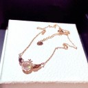 Damhalsband med änglavingar D248 3