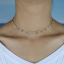 Damhalsband med färgglada stenar 5