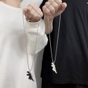 Damhalsband med dinosaurie 4