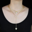 Damhalsband med en jaguar 5
