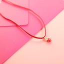 Damhalsband med jordgubbar 5