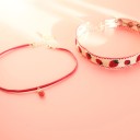 Damhalsband med jordgubbar 6