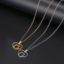 Damhalsband med katt D367 4