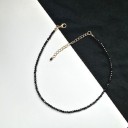 Pärlhalsband för kvinnor D41 6