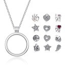 Damhalsband med cirkel M75 6