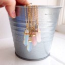 Damhalsband med kristall J92 13