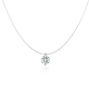 Damhalsband med kristall M2 5