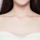 Damhalsband med kristall M2 8