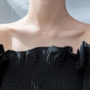 Damhalsband med kristall M26 5