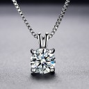 Damhalsband med kristall M29 3
