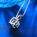 Damhalsband med kristall M29 5