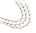Damhalsband med kristaller M102 4