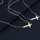Damhalsband med kors D134 4