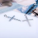 Damhalsband med kors D529 4
