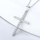 Damhalsband med kors D529 5