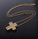 Damhalsband med kors M115 10