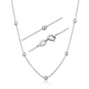 Damhalsband med pärlor M77 6
