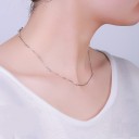Damhalsband med pärlor M92 6