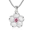 Kvinnors halsband med en blomma 3