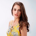 Damhalsband med blomma C1005 15