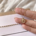 Damhalsband med en blomma 7