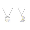 Månhalsband för kvinnor D380 8