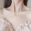 Månhalsband för kvinnor D437 4