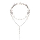 Pärlhalsband för kvinnor D276 6