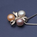 Pärlhalsband för kvinnor D536 9