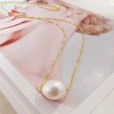 Pärlhalsband för kvinnor D433 6
