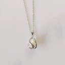 Dampärlhalsband D595 8