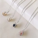 Dampärlhalsband D595 9