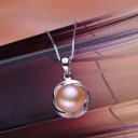 Pärlhalsband för kvinnor D602 6