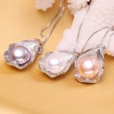 Damhalsband med pärla N3 12