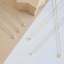 Collier pour femme avec lettre de l'alphabet D397 3