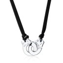 Damhalsband med handbojor 6